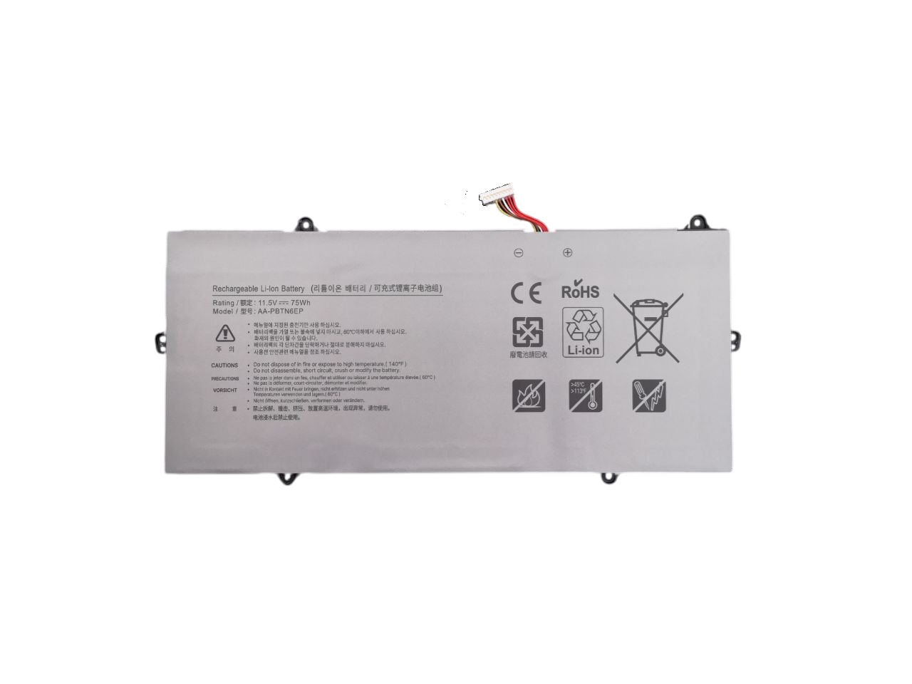 Аккумулятор для Laptop NT950XBE/NP900X5T/900X3T/900X5T/AA-PBTN6EP 6534 mAh 75Wh (26227078)