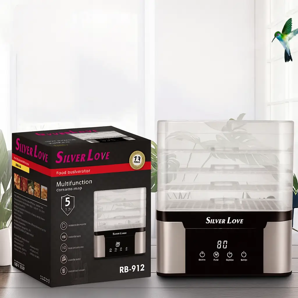Сушилка для продуктов Silver Love 5-ярусная кухонная для домашних заготовок (2728630223)