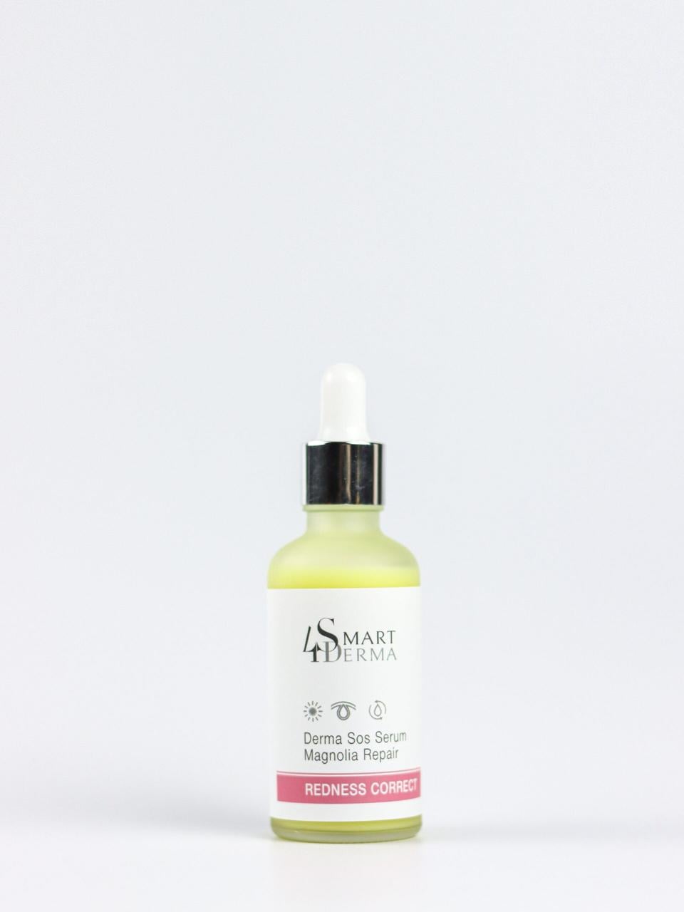 Сыворотка для чувствительной и куперозной кожи Smart4Derma Redness Correct Derma Sos Serum Magnolia Repair интенсивная 50 мл (1910456507) Сыворотка для чувствительной и куперозной кожи Smart4Derma Redness Correct Derma Sos Serum Magnolia Repair интенсивная 50 мл (1910456507)