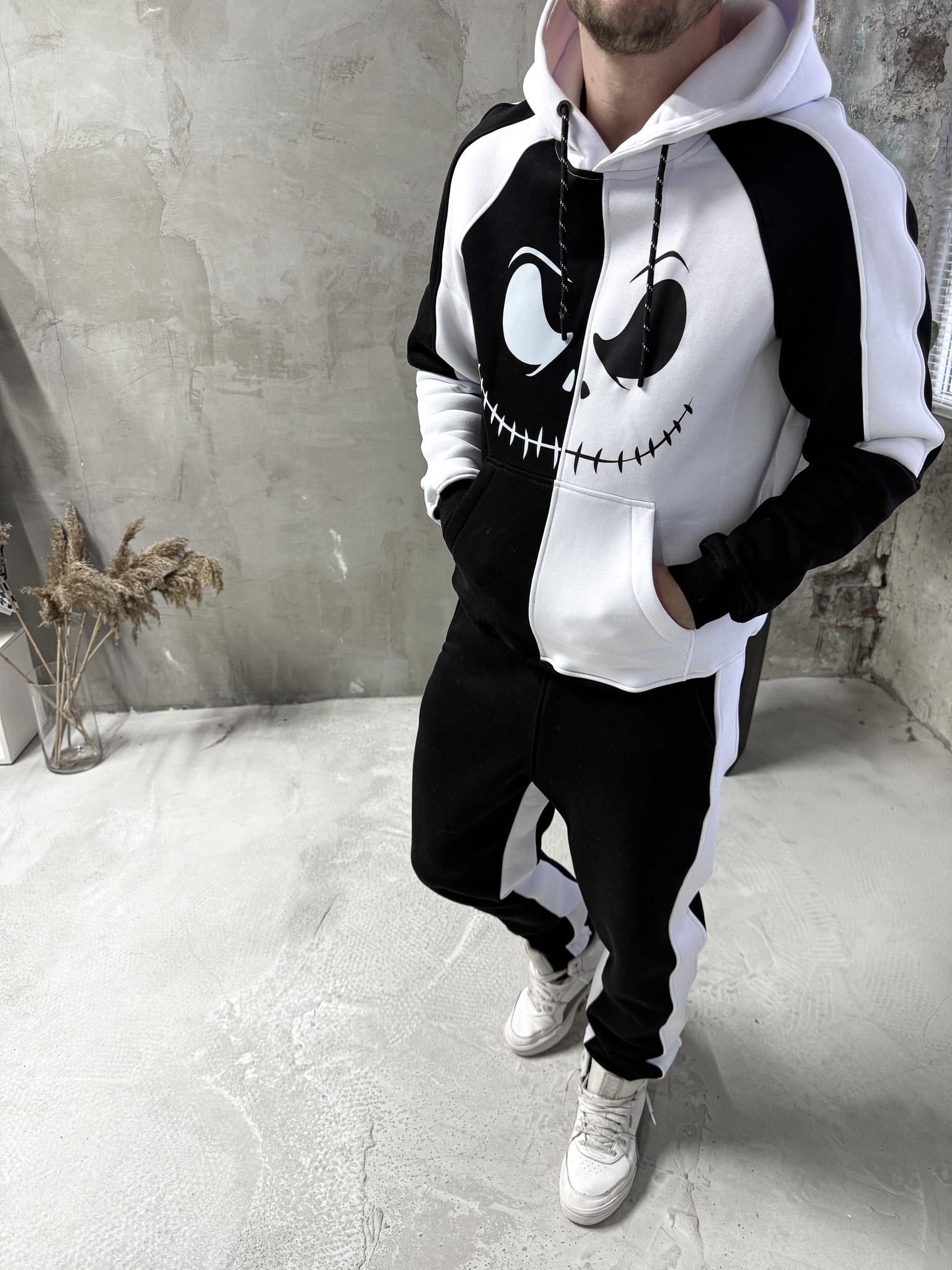 Спортивний костюм утеплений 5-931 ДТФ-принтом S Різнокольоровий (36717)