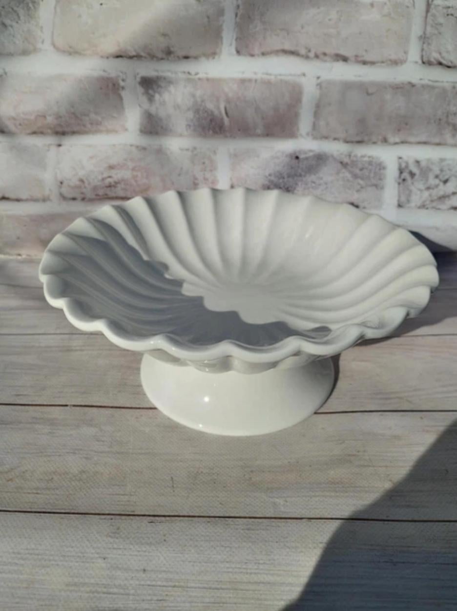 Фруктовниця Stenson Хризантема порцеляна 24,15 см (MS-3561-9.5)