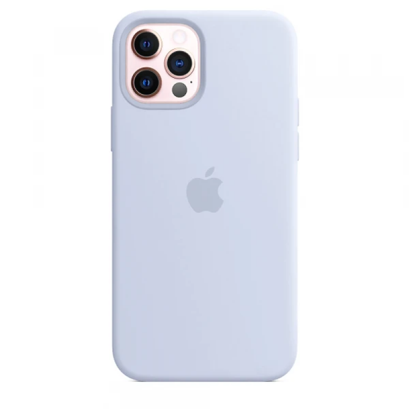 Чехол GoVern Silicone Case Full для Apple iPhone 12 Pro Mist Blue