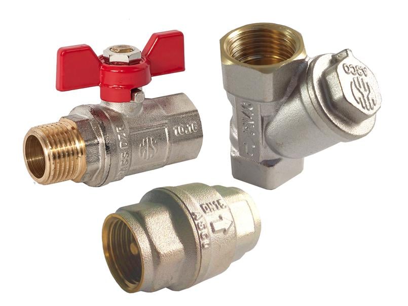 Комплект для підключення лічильника води ASCO AS-WMK-15 1/2'' NP-RB11/AS-F1/AS-К1 (20027)