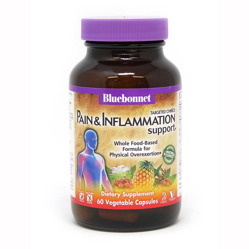 Натуральная добавка Bluebonnet Targeted Choice Pain and Inflammation Support 60 вегакапс. (5181)
