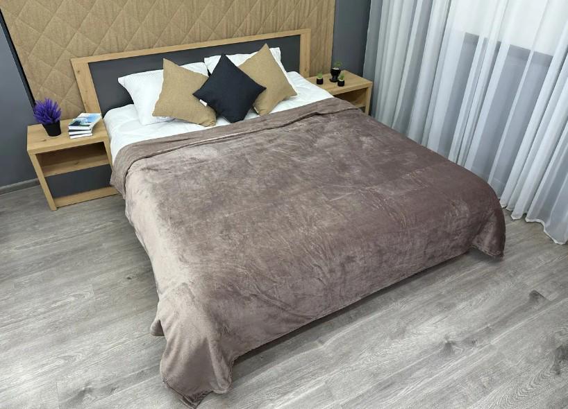 Покрывало из велсофта Decorator WellSoft 150х210 см Лилово-серый (87-265 1,5) - фото 1 Покрывало из велсофта Decorator WellSoft 150х210 см Лилово-серый (87-265 1,5) - фото 1