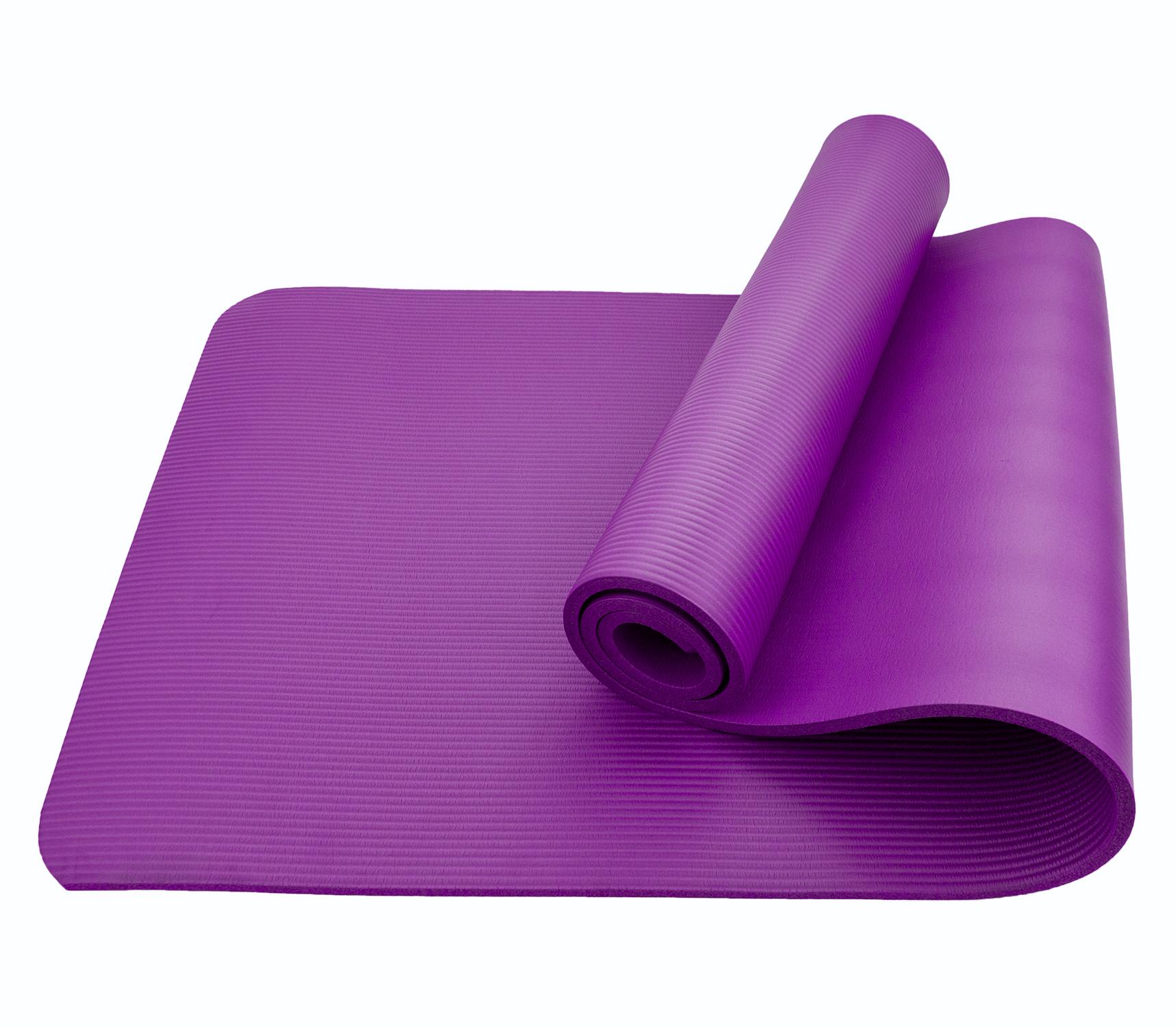ᐉ Коврик для йоги и фитнеса Sportcraft NBR 1 см Violet (ES0007 ...