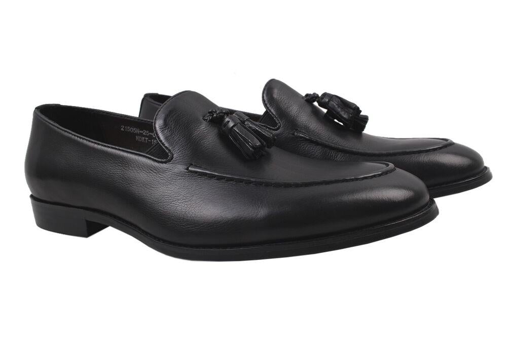 Туфли мужские Cosottinni натуральная кожа р. 44 Черный (219-9/20DT)