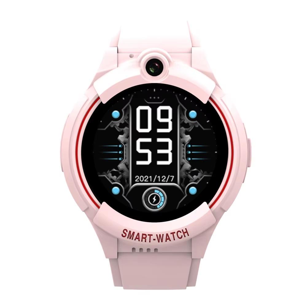 Смарт-часы детские Lemfo Y05 с GPS/4G звонками/видеосвязью/прослушкой/камерой/аккумулятором 1000 mAh Розовый (8668655) - фото 2
