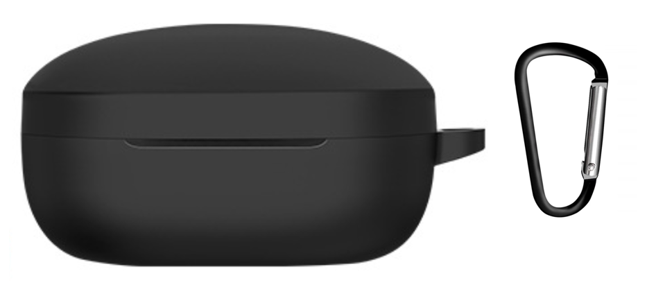 Чехол-накладка DK Silicone Candy Friendly с карабином для Anker SoundCore Life P2 Mini Black