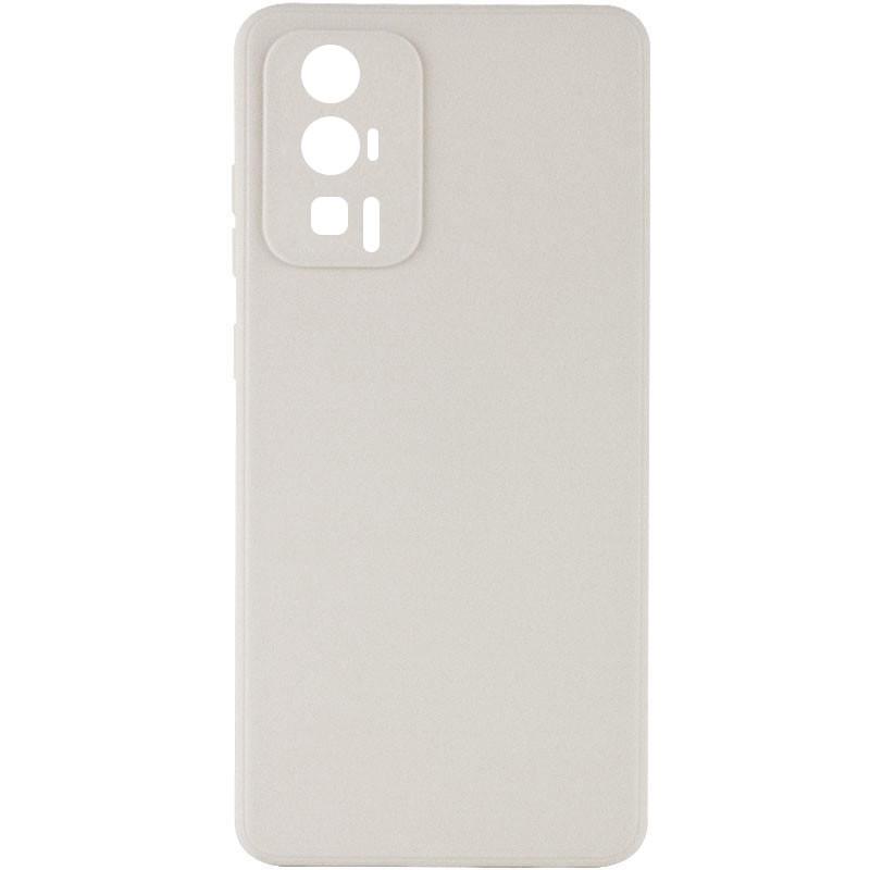 Противоударный силиконовый чехол Candy Full Camera для Xiaomi Poco F5 Pro Серый