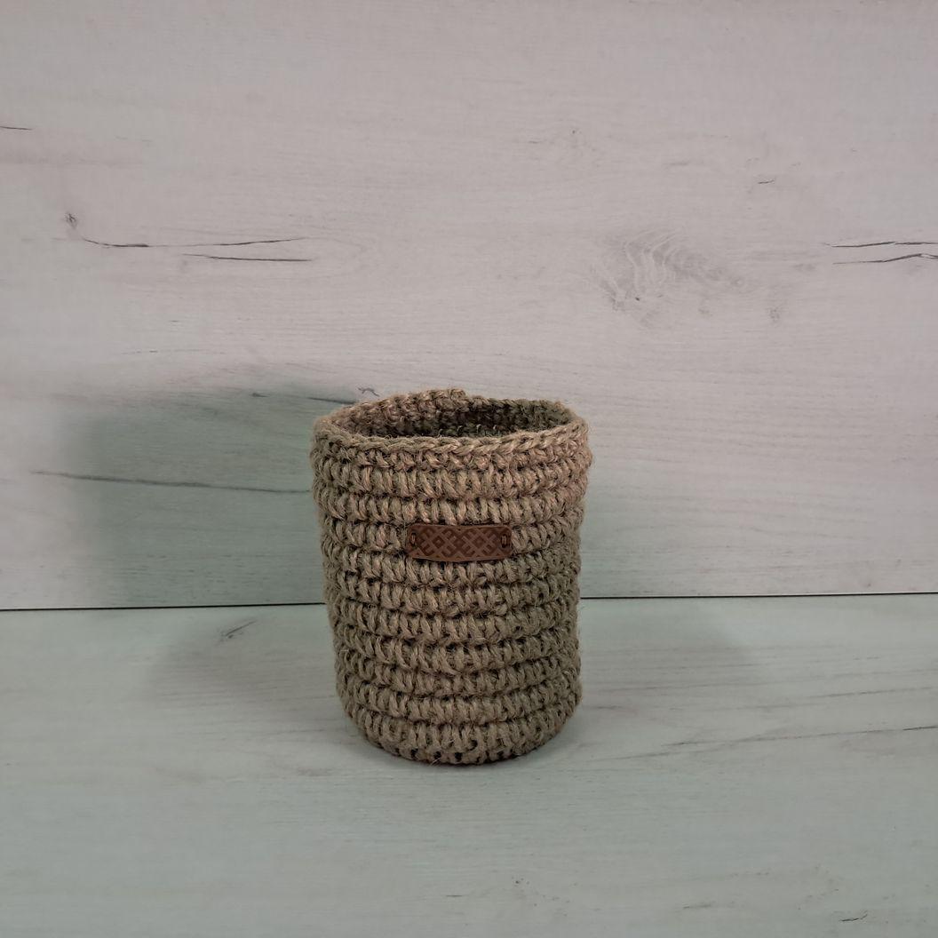 Корзина из джута для столовых принадлежностей (24113502)