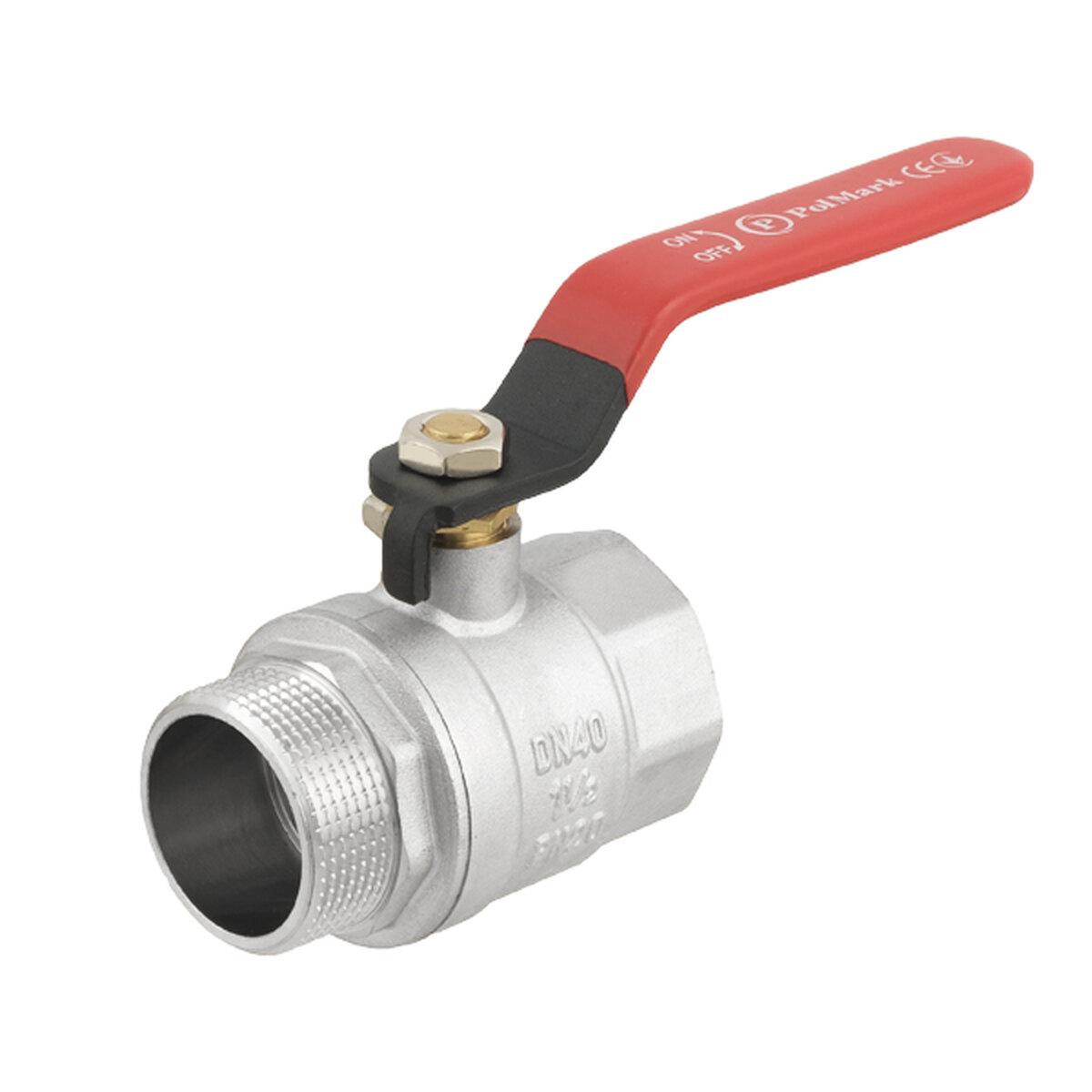 Кран шаровой PLM STRONG PSVH15 ВЗ 1 1/2" ручка (SW-98678)