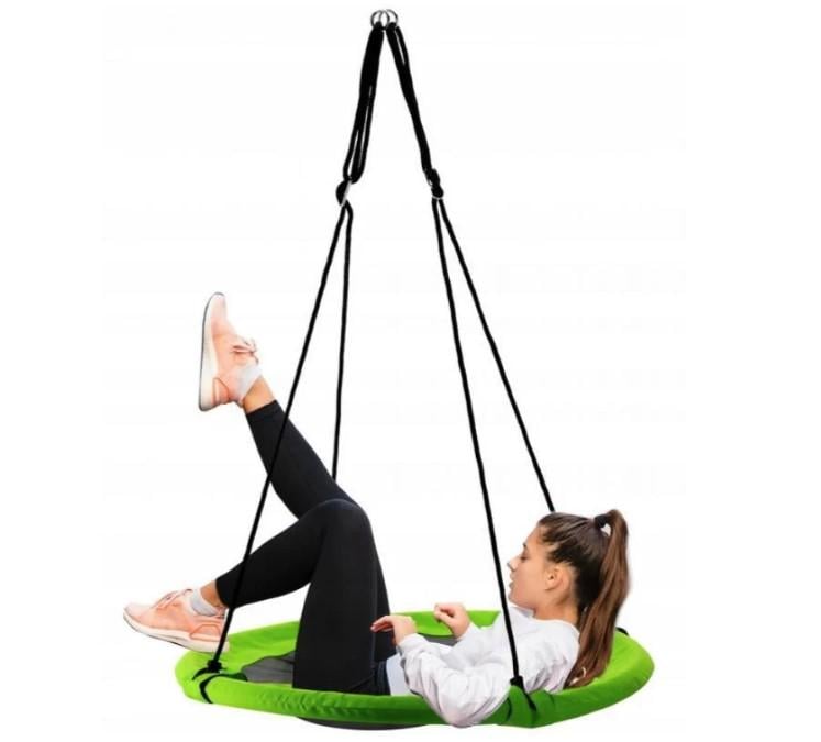 Кресло подвесное Garden Line дачное для детей и взрослых Зеленый - фото 3 Кресло подвесное Garden Line дачное для детей и взрослых Зеленый - фото 3