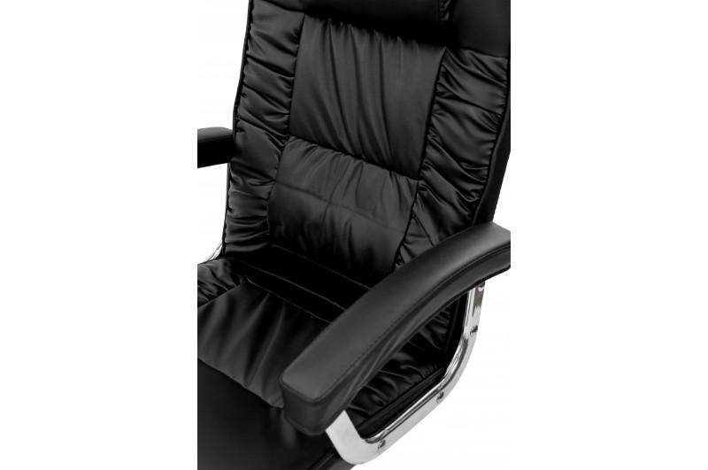 Офісне крісло Comfort Line Focus шкірзам Чорний (FCSB-113525) - фото 6