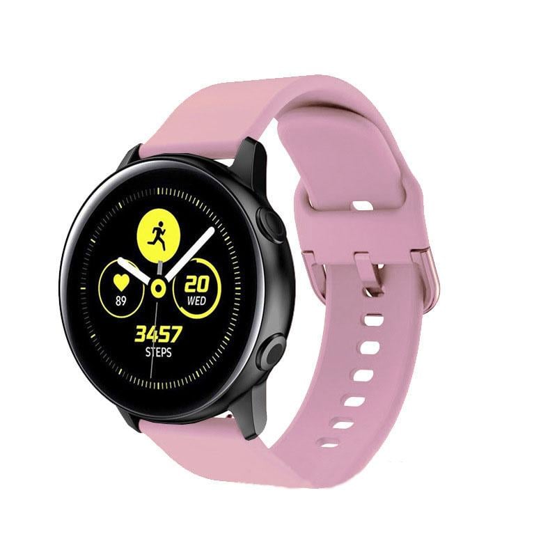 Ремешок для смарт-часов Sport Active Pro силиконовый 20 мм для Amazfit Bip Lite S U Розовый (2208P)