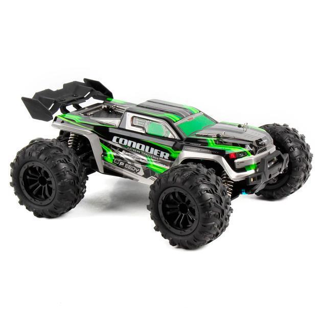 Машинка внедорожник на радиоуправлении CONQUER 4Х4 50 км/ч Green (ca1-wsy-m6f) - фото 2