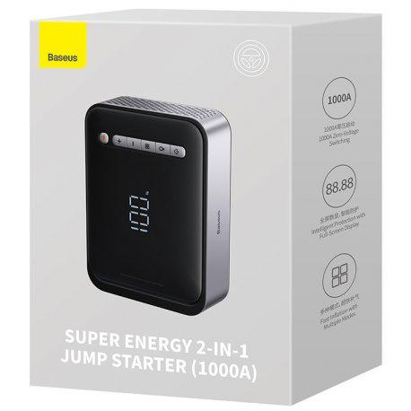 Пусковое устройство BASEUS Super Energy 2в1 Car Jump Starter 8000 mAh Black (CGCN000001) - фото 6