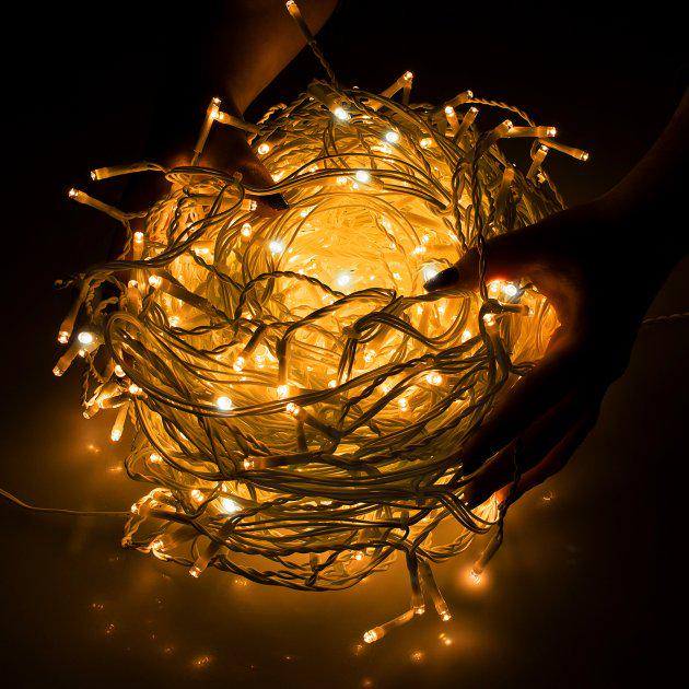 Світлодіодна гірлянда Xmas LED 120 Бурульки/Бахрома 5 м Теплий білий (0b687bca) - фото 9 Світлодіодна гірлянда Xmas LED 120 Бурульки/Бахрома 5 м Теплий білий (0b687bca) - фото 9