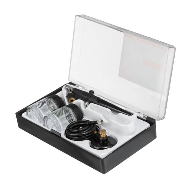 Аерограф міні Intertool з набором аксесуарів (PT-1503)