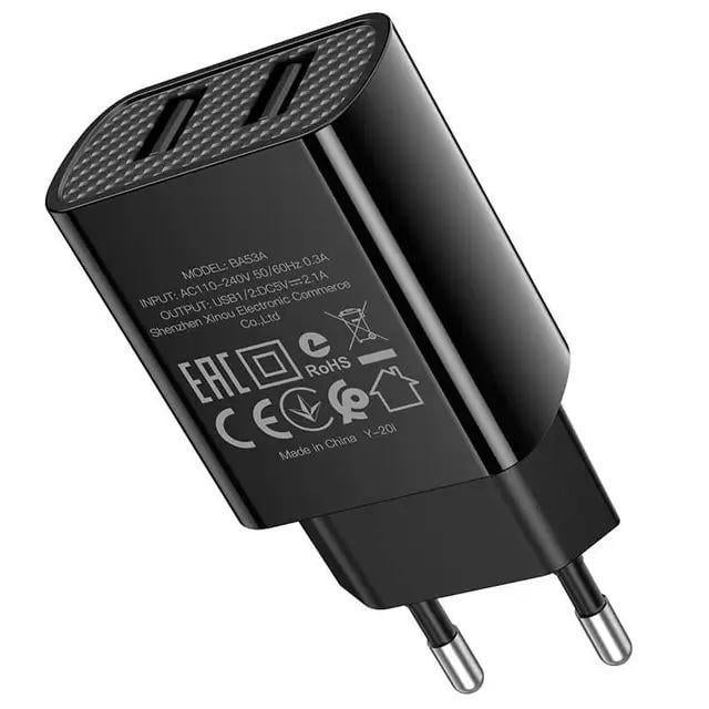 Зарядное устройство Borofone BA53A (20490218) - фото 1 Зарядное устройство Borofone BA53A (20490218) - фото 1