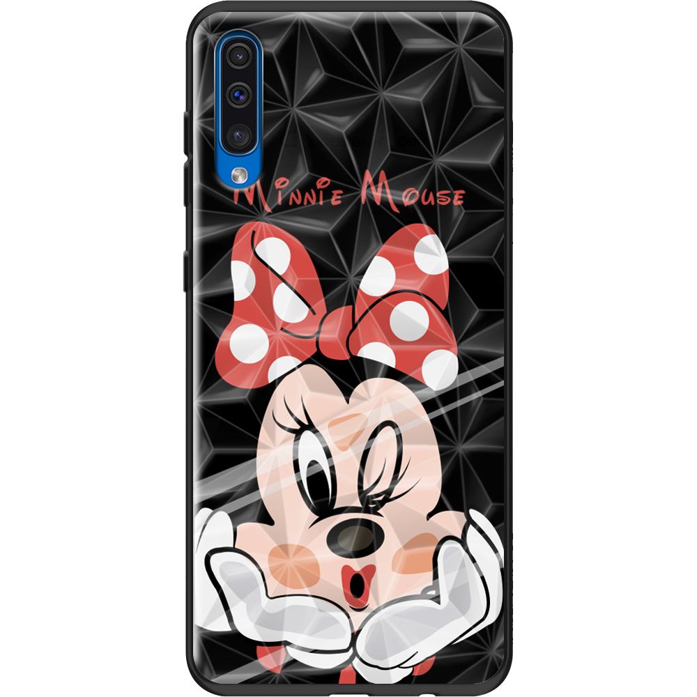 Чехол Boxface Samsung A505 Galaxy A50 Lady M Черный силикон с призмой (36417-cc59-37862)