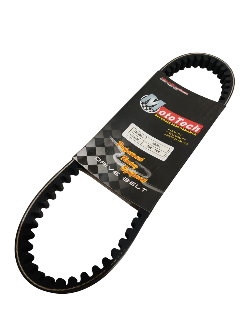 Ремень вариатора MotoTech 668-16.6 Suzuki Sepia (2429650751)