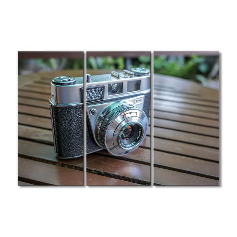 Картина модульная Век электроники 3 модуля 70x105 см