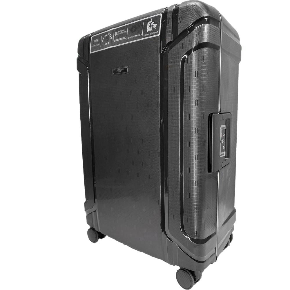 Валіза пластикова Airtex 645 L Чорний