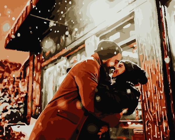 Картина по номерам Art Story Зимнее свидание 40х50 см (AS0743)