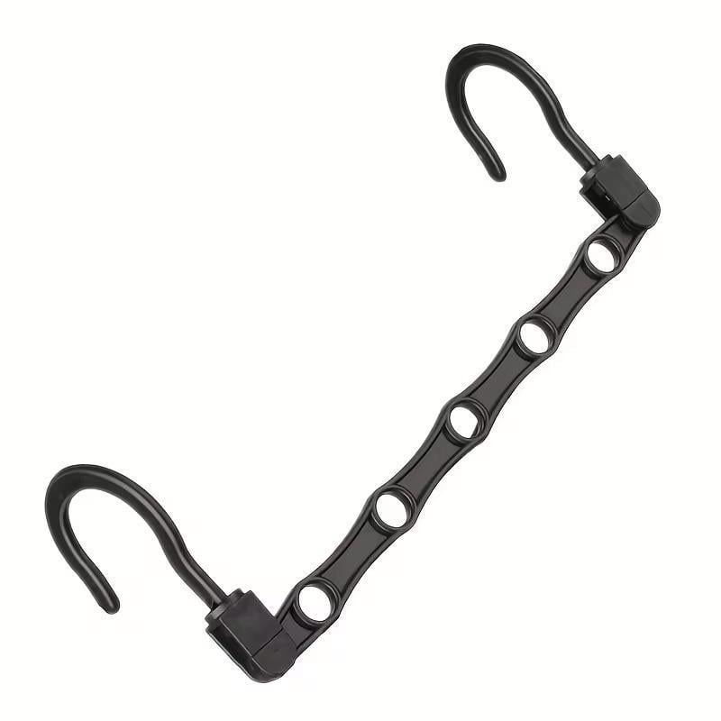 Держатель для вешалок в шкафу 1 шт. Черный