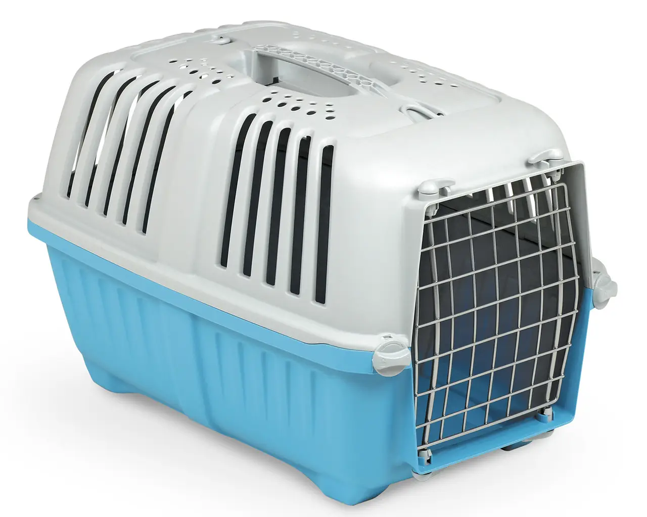 Переноска для животных MPS Pratiko 3 с металлической дверью 60x40x42 см Blue