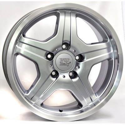 Диски на авто WSP Italy W760 R18 W9.5 PCD5x130 ET50 DIA84.1 Silver Polished LIP