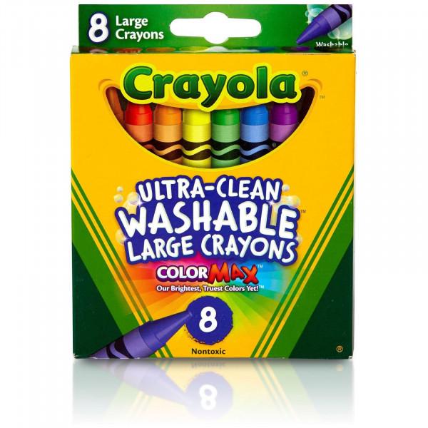 Набір Crayola воскової крейди ultra-clean washable 8 шт. (256317.012) - фото 5