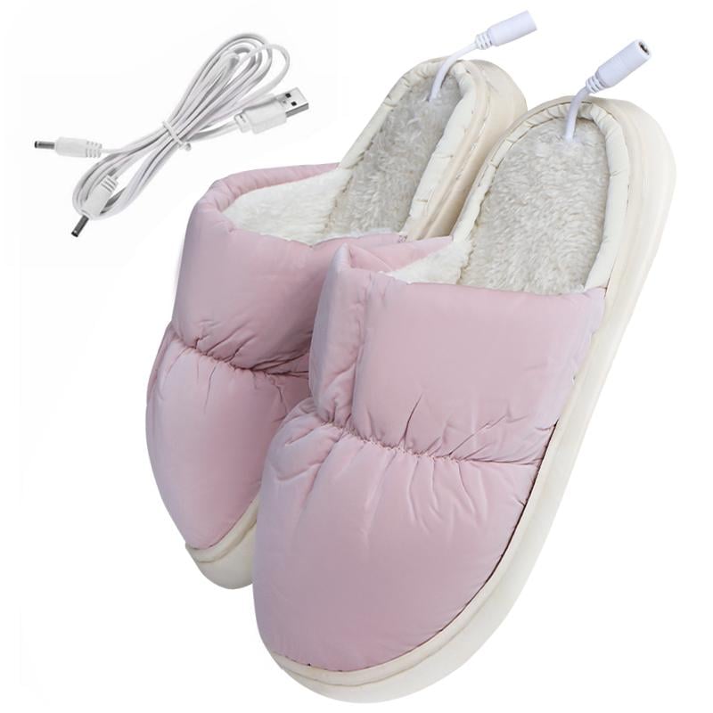 Домашние комнатные тапочки с подогревом Pink