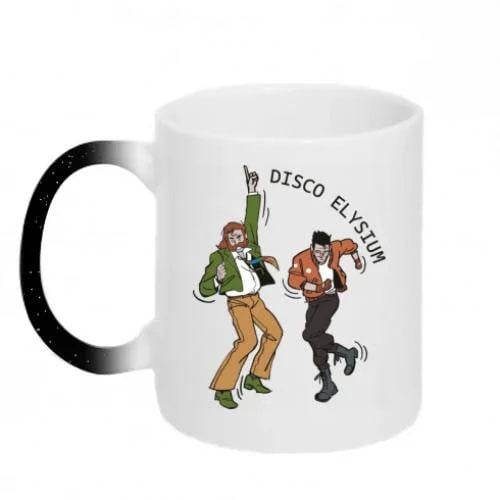 Чашка-хамелеон с блестками Disco Elysium 320 мл Черный (17725759-2-202739) Чашка-хамелеон с блестками Disco Elysium 320 мл Черный (17725759-2-202739)