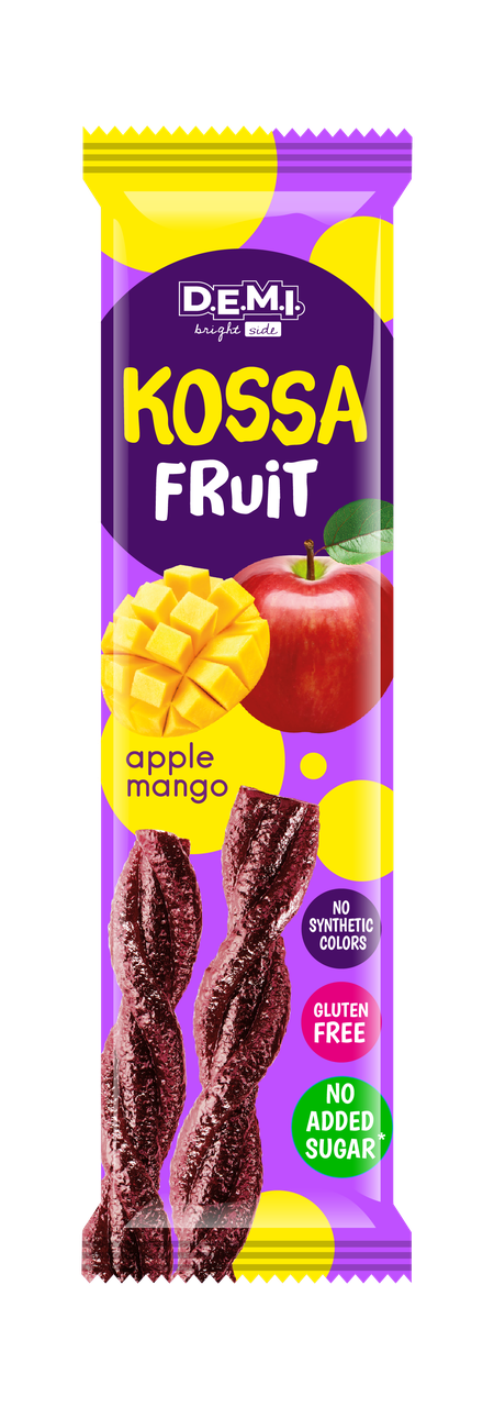 Пастила фруктова Kossa Fruit Манго 15 г (2603674573)