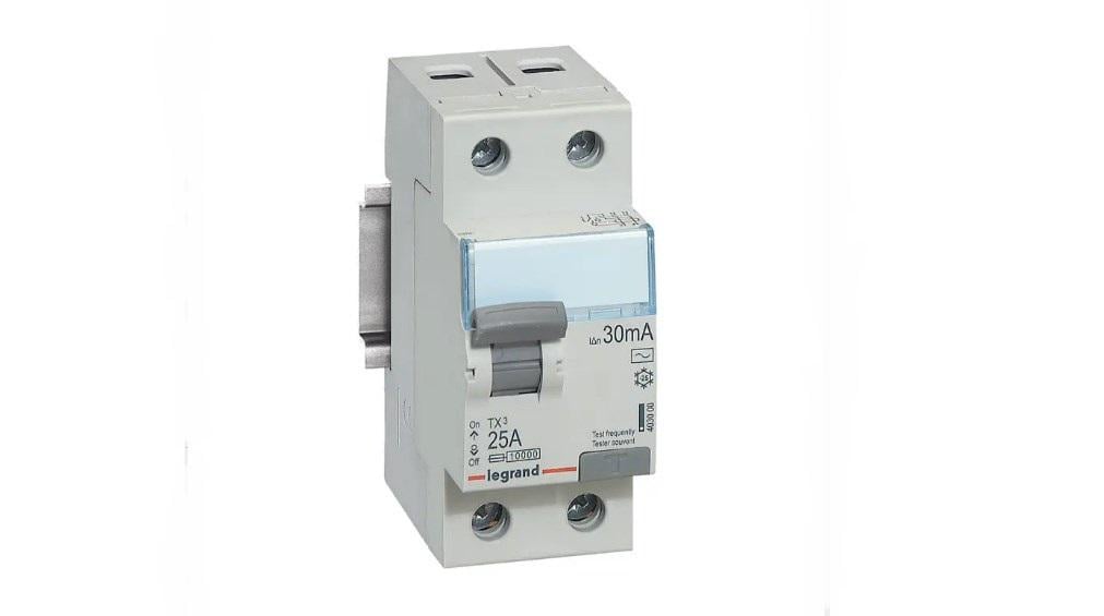 Устройство защитного отключения Legrand TX³ 2P 25А 30мА тип AC (38405113)