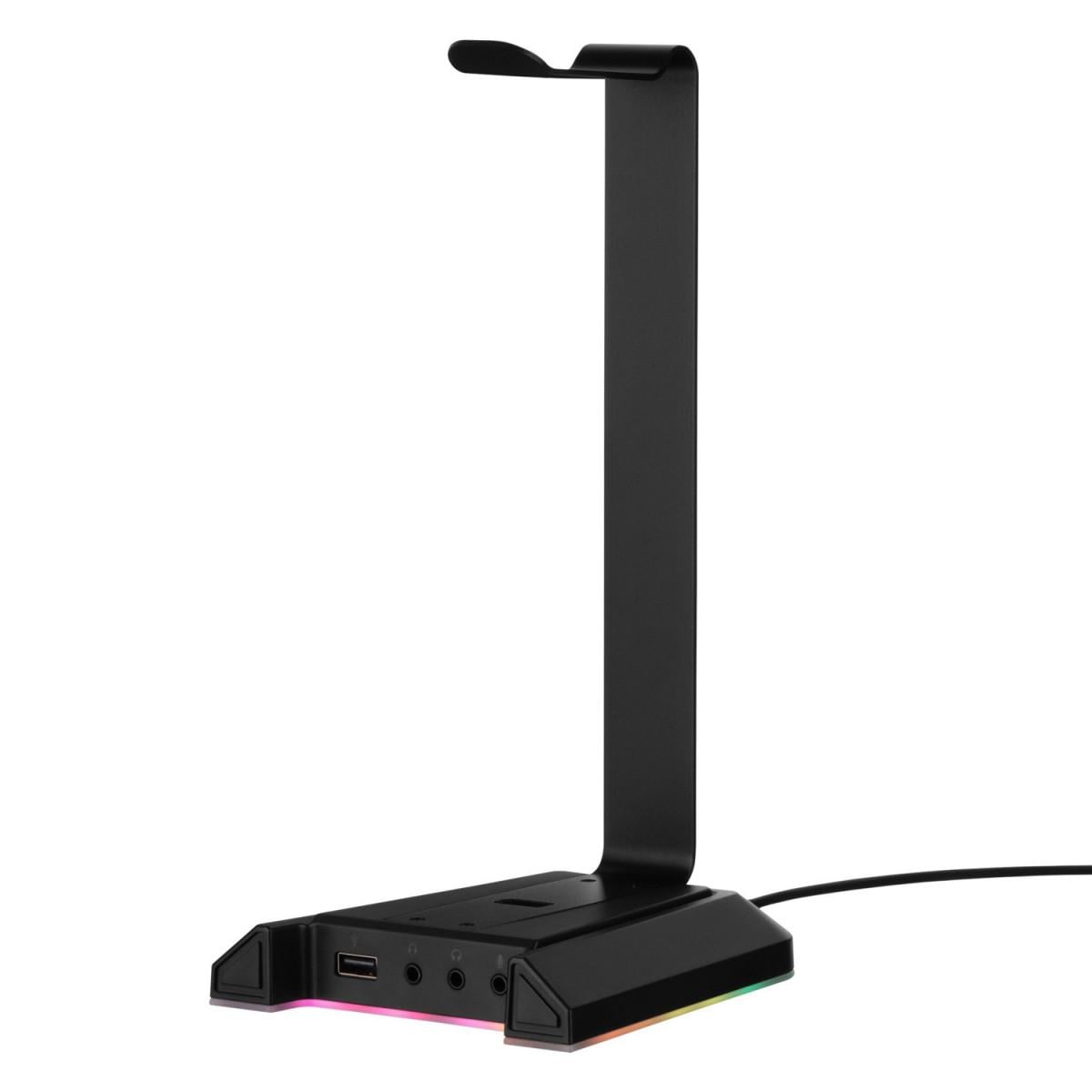 Подставка для наушников EKSA W1 7.1 Virtual Surround Sound RGB Черный