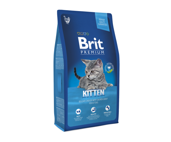 Корм сухой для котят Brit Premium Kitten 300 г