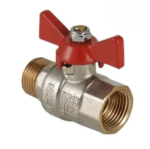 Кран шаровой полнопроходной Valves 0002 прямой 1/2" ВН PN30 вода - фото 3