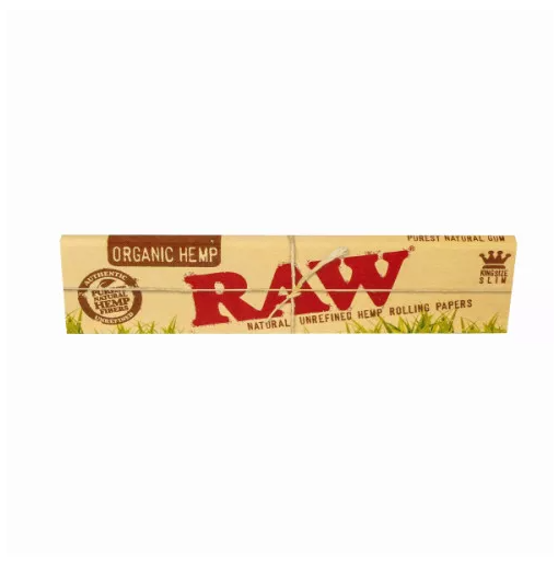 Бумажка для самокруток RAW Organic King Size Hemp 1 шт. (17705)
