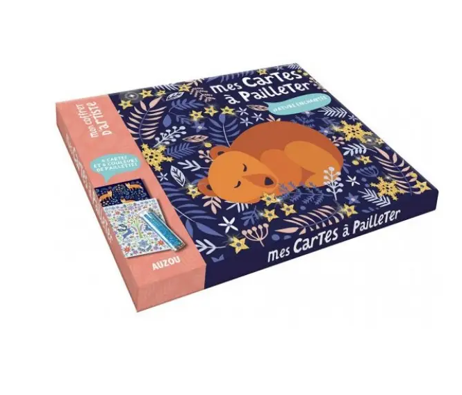 Набор для творчества Роспись блестками Волшебный мир (80186)