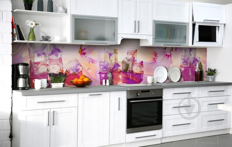 Скинали на кухню Zatarga «Застывшая вечность» 600х3000 мм виниловая 3Д наклейка кухонный фартук самоклеящаяся Скинали на кухню Zatarga «Застывшая вечность» 600х3000 мм виниловая 3Д наклейка кухонный фартук самоклеящаяся