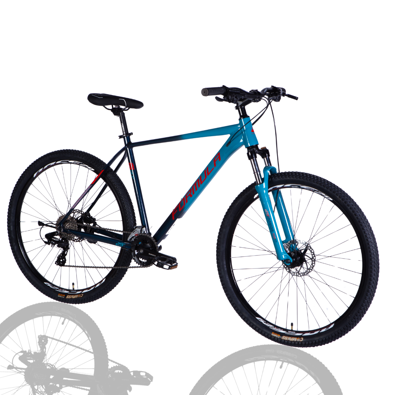 Велосипед Formula DRIVE HDD AL 29" 21" 2025 Сине-бирюзовый