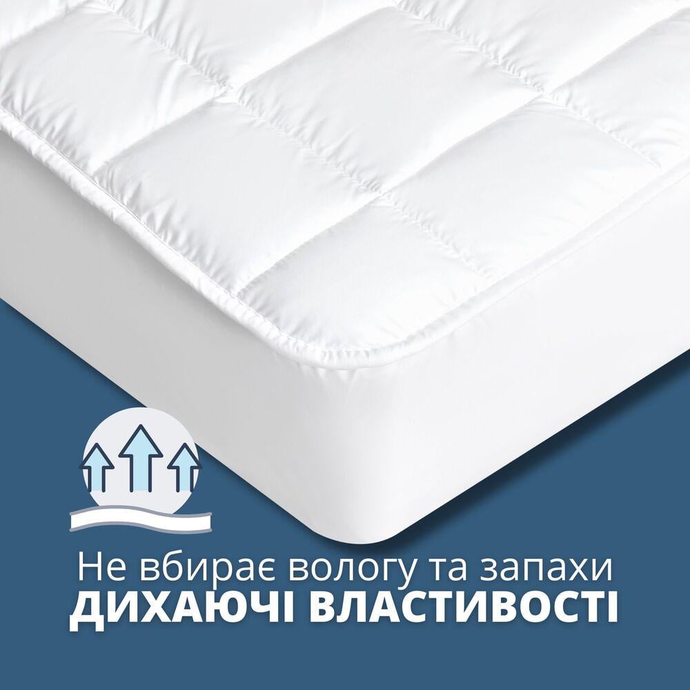 Наматрасник SleepDream с натяжным бортом по периметру 160х200х35 см - фото 8