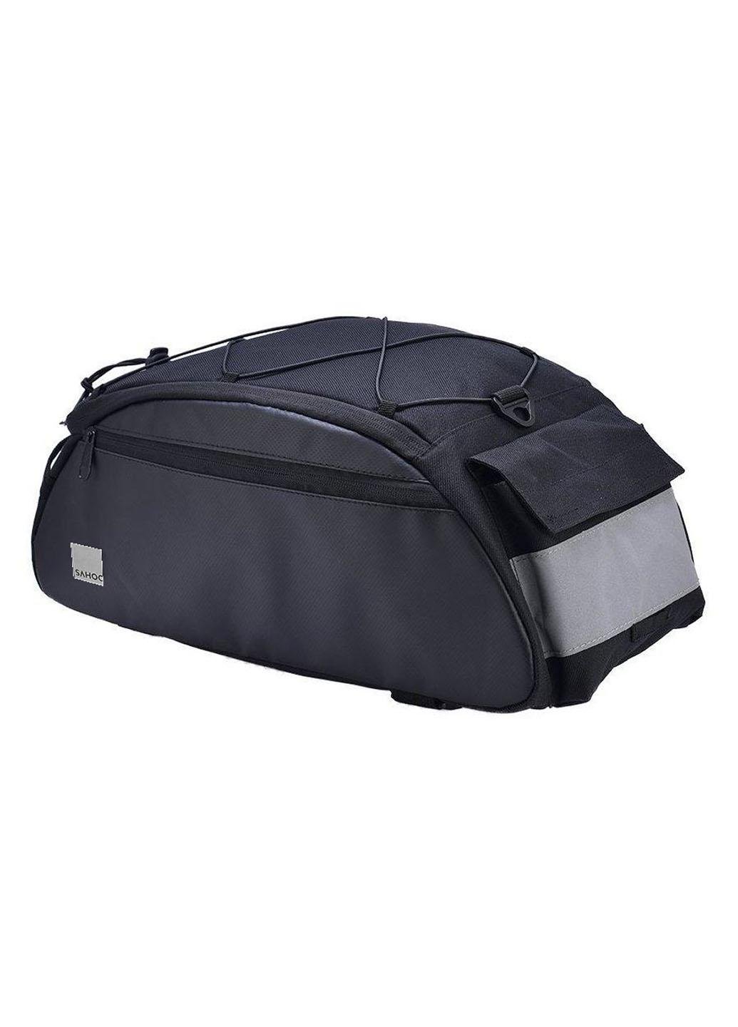 Сумка велосипедна на багажник Sahoo 142092 Чорний (6920636793036-SH)