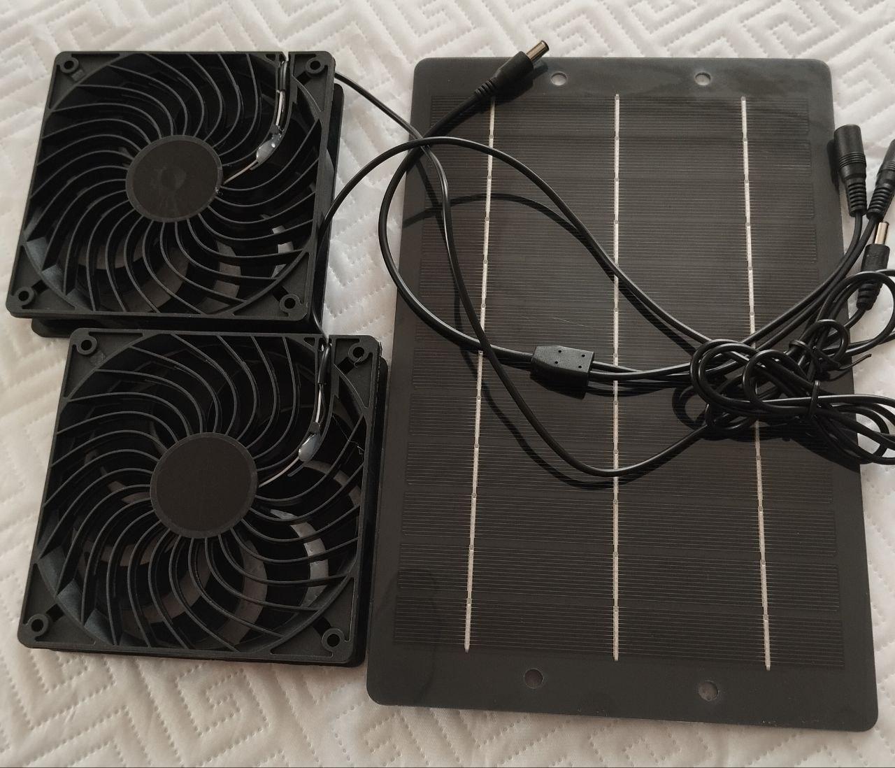 Вентиляция от энергии солнца Solar Panel 10W