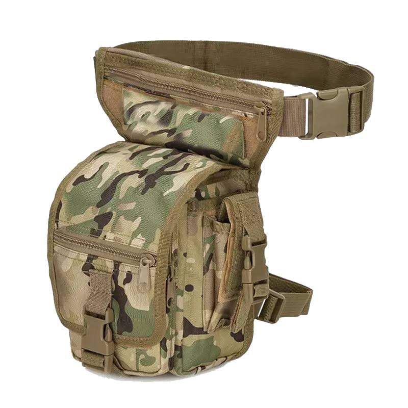 Сумка на пояс/бедро военная Зеленый камуфляж (MR56051)