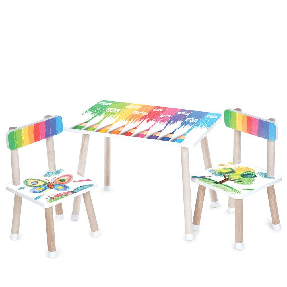 Детский столик M 501-28 «Карандаши» Разноцветный Детский столик M 501-28 «Карандаши» Разноцветный
