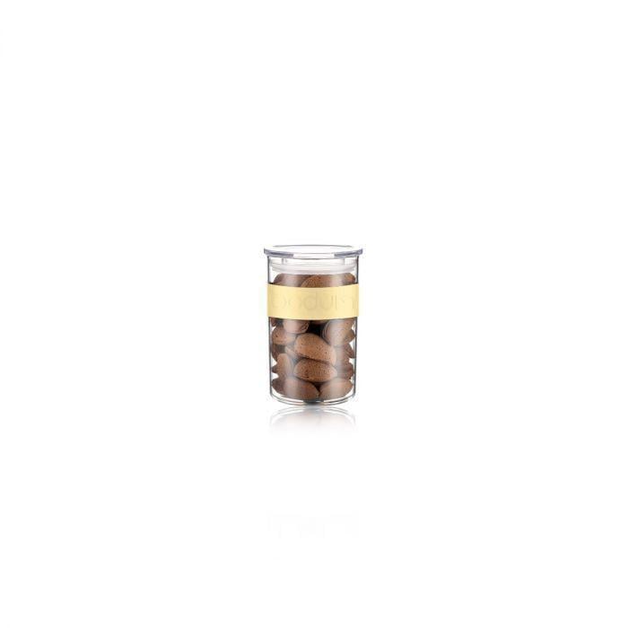 Ємність для зберігання Bodum Presso 0,25 л Прозорий/Банановий (2545143) Ємність для зберігання Bodum Presso 0,25 л Прозорий/Банановий (2545143)